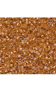 Miyuki delica Beads 11/0 - Copper pear lined marigold DB-1702